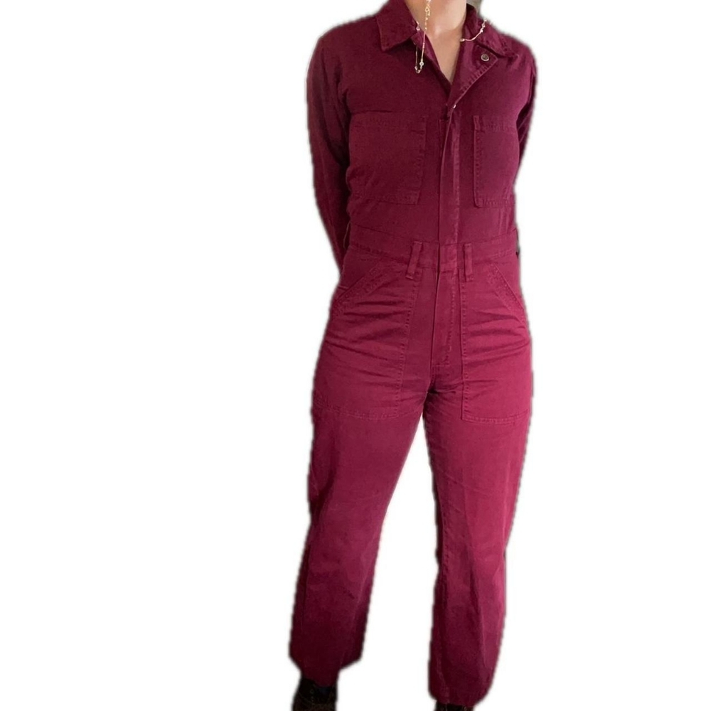 Big Bud Press Burgundy Coveralls